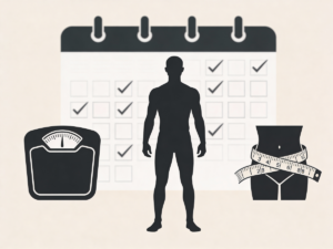 Post przerywany efekty po miesiącu na wadze i w obwodach ciała