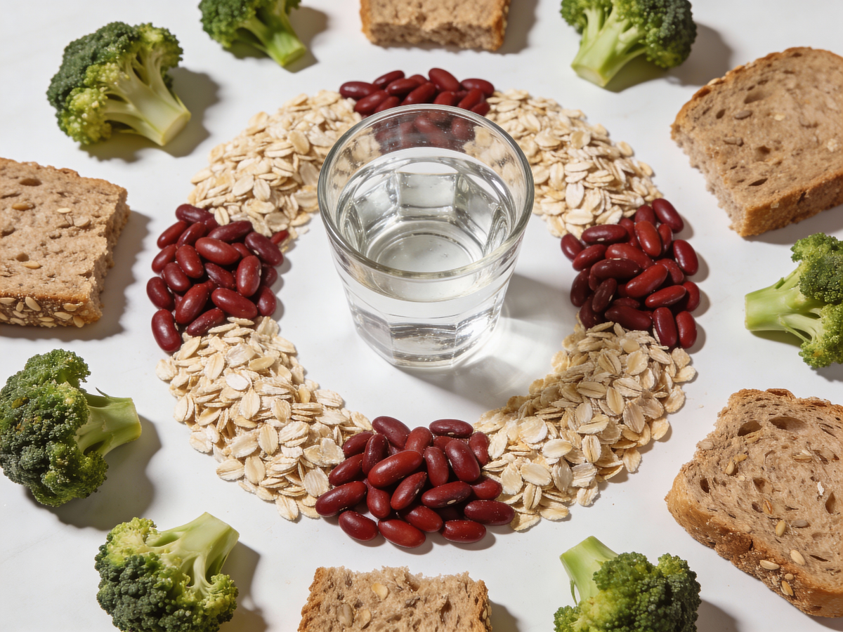 Zbilansowane źródła błonnika i woda niezbędna do prawidłowego trawienia