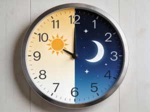 Zegar biologiczny i podział doby w metodzie post przerywany 12 12